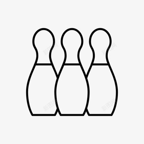 免費下載保齡球十柱與五柱圖標 網頁平面電商創意素材推薦