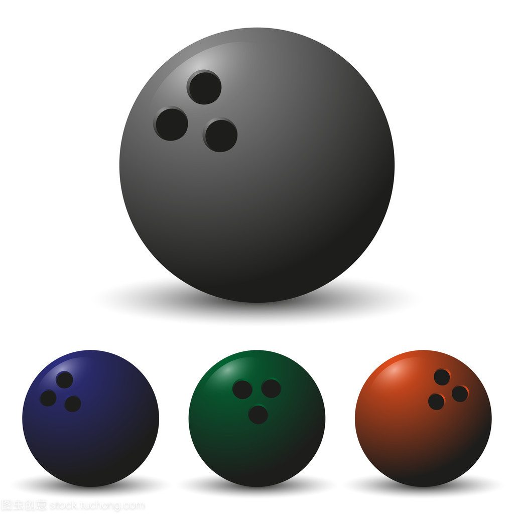 球的保齡球套與陰影 保齡球運動中的細節之美
