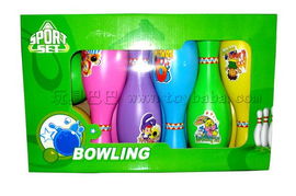 澄海光芒玩具吹瓶廠 專業批發22cm保齡球開窗盒（型號8832），優質玩具保齡球采購首選